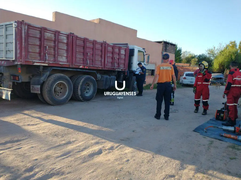 Una persona perdió la vida aplastado por un camión