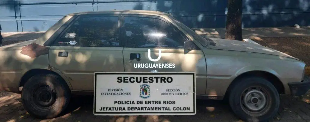 Personal Policial recuperó auto a pocas horas de ser sustraído