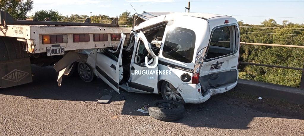 Choque Múltiple en ruta 39, puente Gualeguaychú