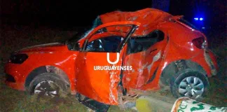 Un joven de Rosario del Tala protagonizo un accidente en ruta 39