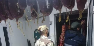 Brigada de Abigeato secuestro 300 kg de Carne