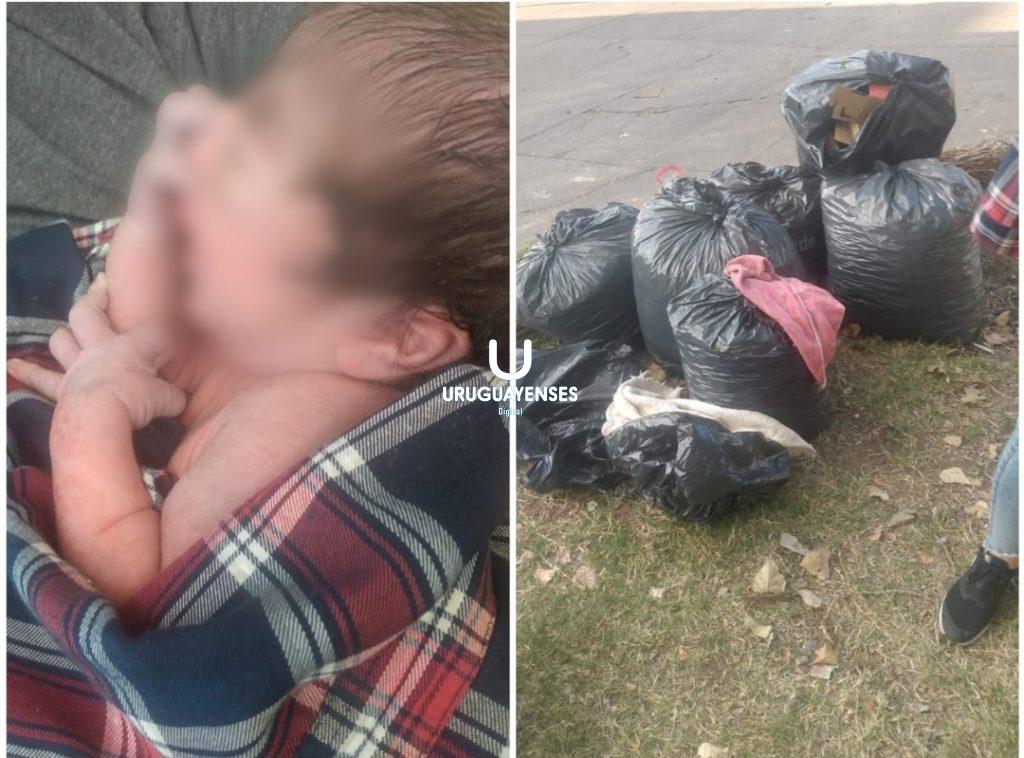 «CREÍ QUE ERA UN GATITO PERO ERA UNA BEBA ABANDONADA EN LA BASURA», DIJO EL CICLISTA QUE LA RESCATÓ