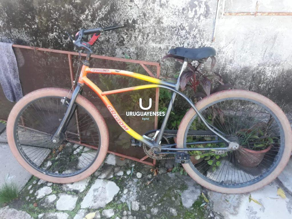 Secuestran bicicleta para establecer su procedencia