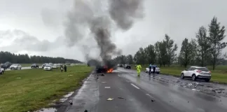 Accidente fatal en ruta 9 con tres muertos y cinco heridos (VIDEO)