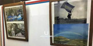 Puede visitarse la muestra fotográfica sobre Malvinas en la Municipalidad