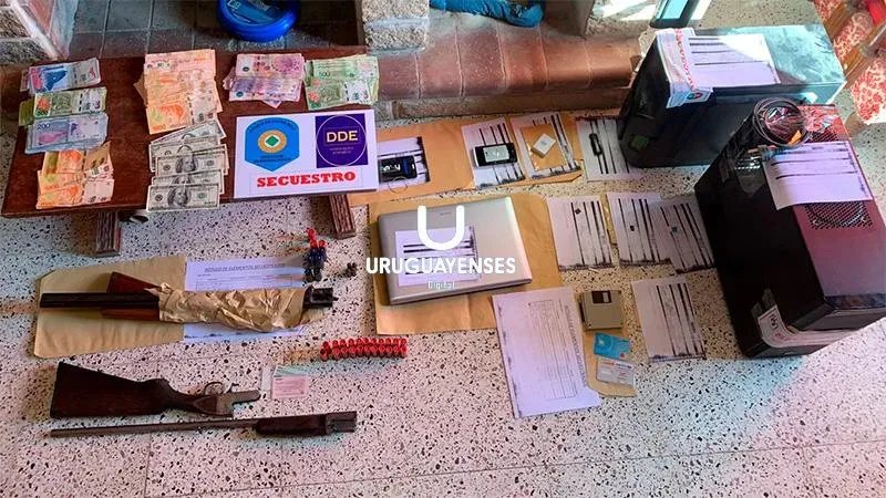 Incautaron dinero, armas y documentación tras allanamientos relacionados a estafa piramidal