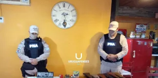 Colón: Prefectura allanó nueve domicilios y detuvo a una persona