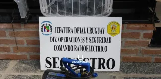 MENOR DETENIDO CON UNA BOMBA DE AGUA ROBADA