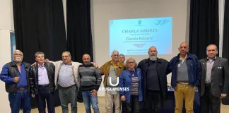 Darío Volonté brindó una charla sobre Malvinas, a 40 años del hundimiento del Crucero Gral. Belgrano