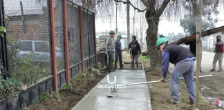 Construirán veredas en calle Sarmiento