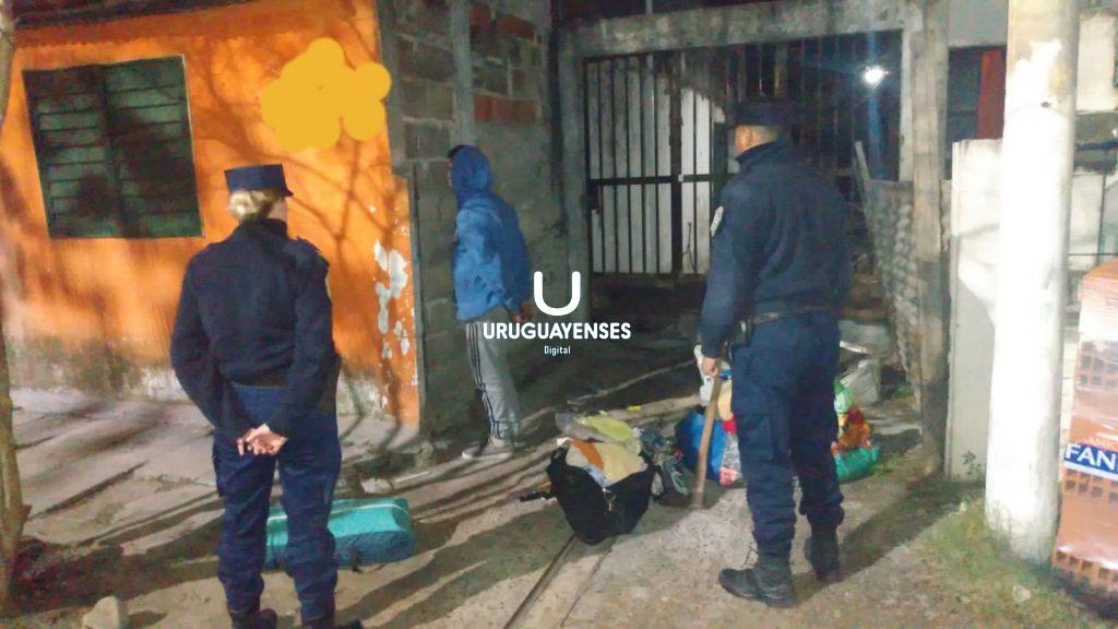 Gualeguaychú: Personal policial detuvo un sujeto en plena acción delictiva