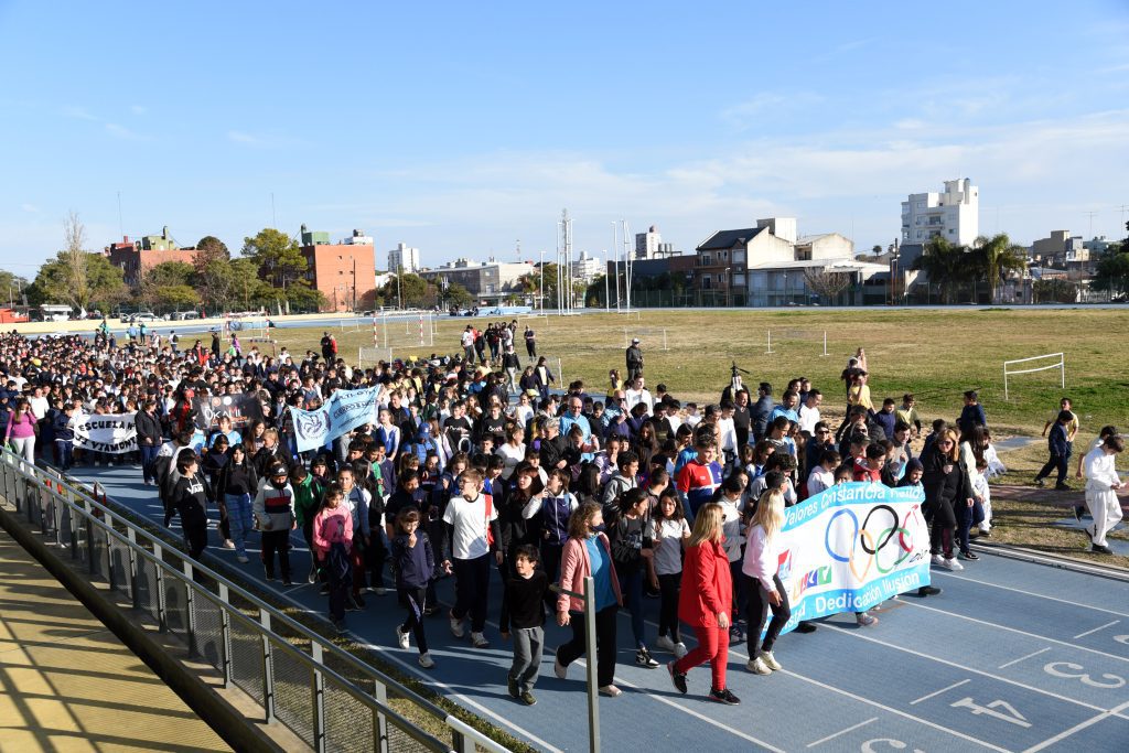 Se realizó el “Festejo del Día Olímpico” en La Histórica