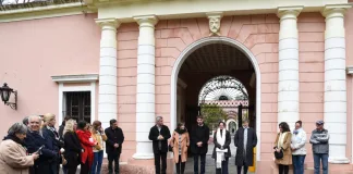 Oliva acompañó a la nueva Directora del Palacio San José