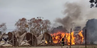 Incendio en el Multievento – identificaron a los supuestos autores