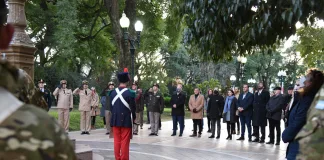 La comunidad celebró el Día de la Bandera y honró la memoria de Manuel Belgrano