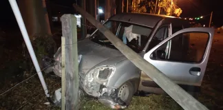 Rosario del Tala: Despiste en ruta 39 km 61