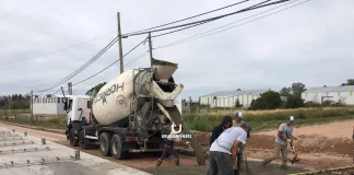 El Parque Industrial recibió un aporte para pavimentación e infraestructura