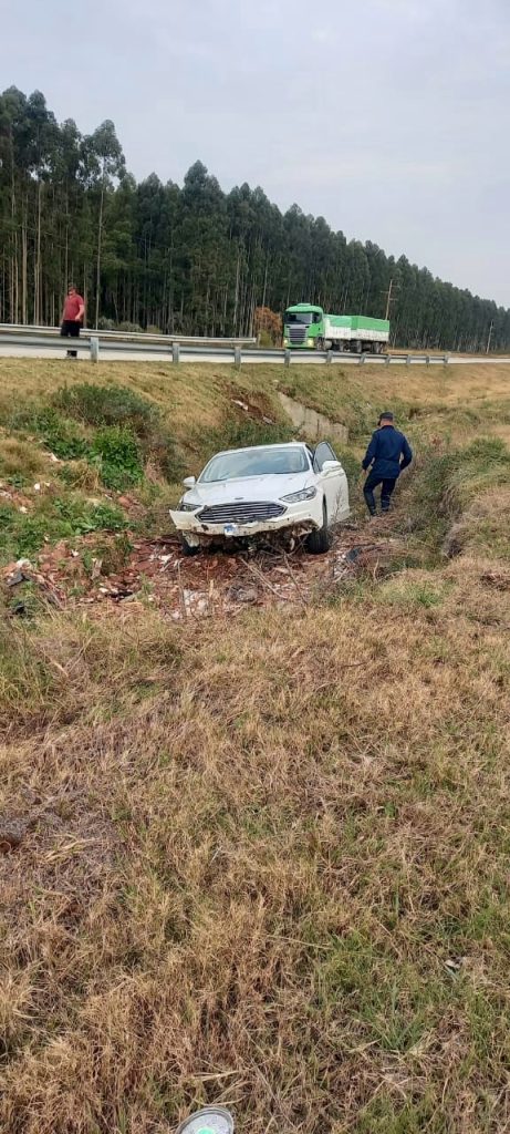 Accidente en el km  203 de la autovía Artigas, dos mujeres resultaron lesionadas