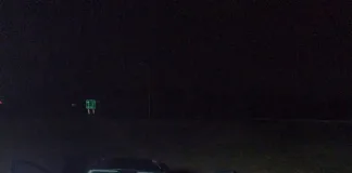 Despiste con lesionado en intersección de ruta 135 y rotonda acceso a Colón