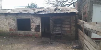 Principio de incendio en una vivienda