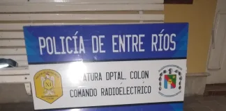 Colón – Dos jovenes fueron aprehendidos en flagrancia