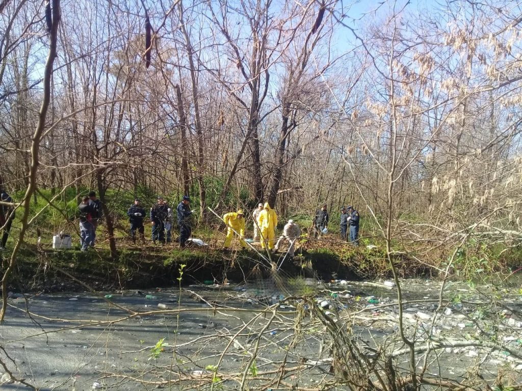 Encontraron un cuerpo  flotando en el Arroyo las Ánimas