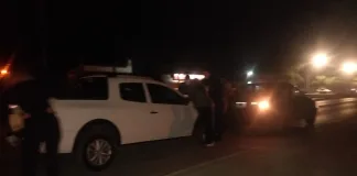 Choque en cadena en ruta 12