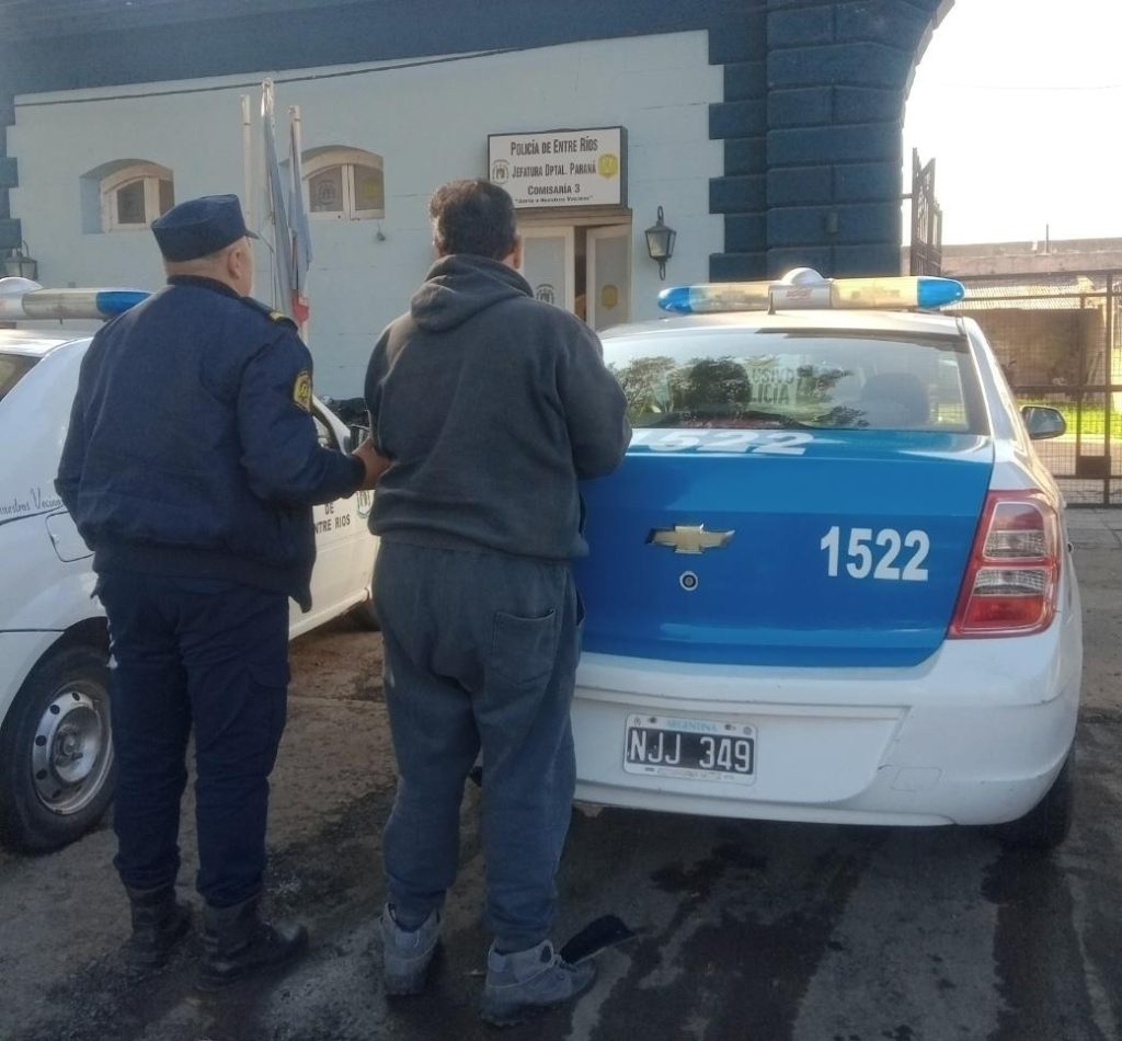 Detuvieron a un hombre por violencia, golpeó a su esposa porque hacia ruido cuando limpiaba