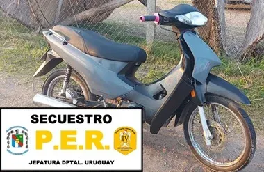 La Policía recuperó una moto robada