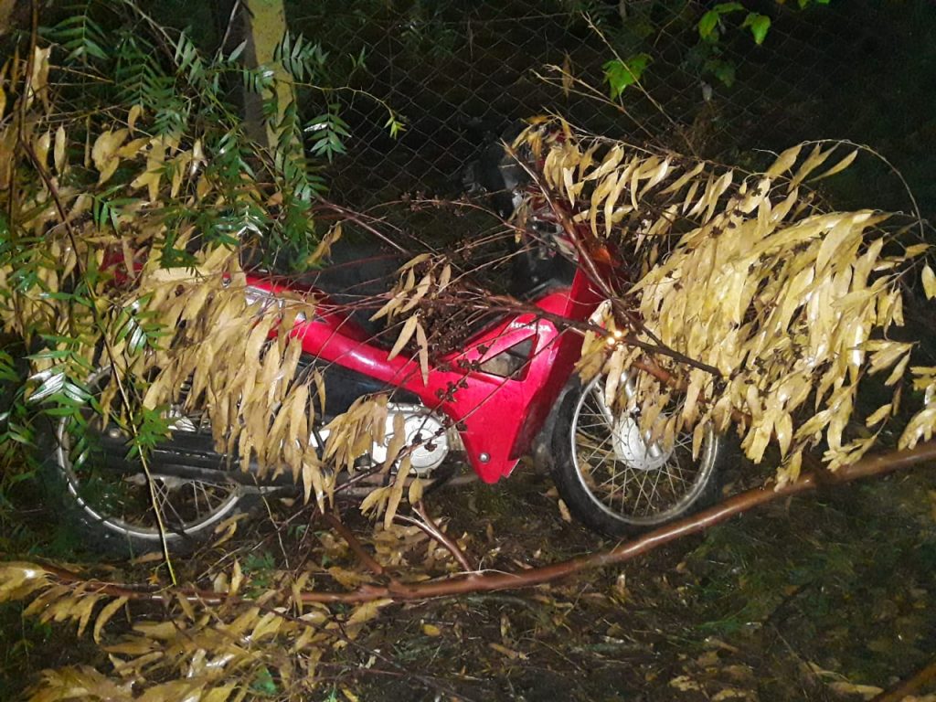 Personal Policial recuperó una moto que había sido sustraída
