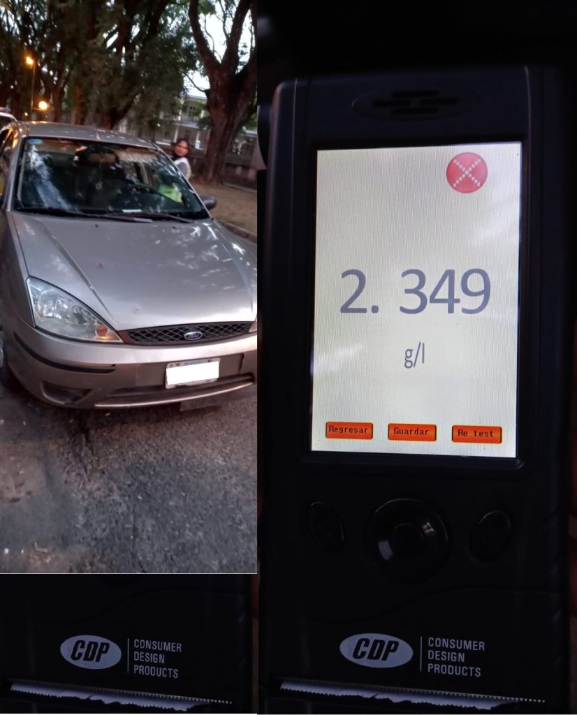 Conductor dio 2,394 en alcohol en sangre – Le retuvieron el auto