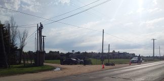 Accidente en la ex Ruta 26