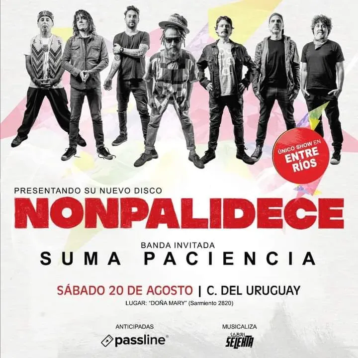“Nonpalidece” presenta su disco en concepción