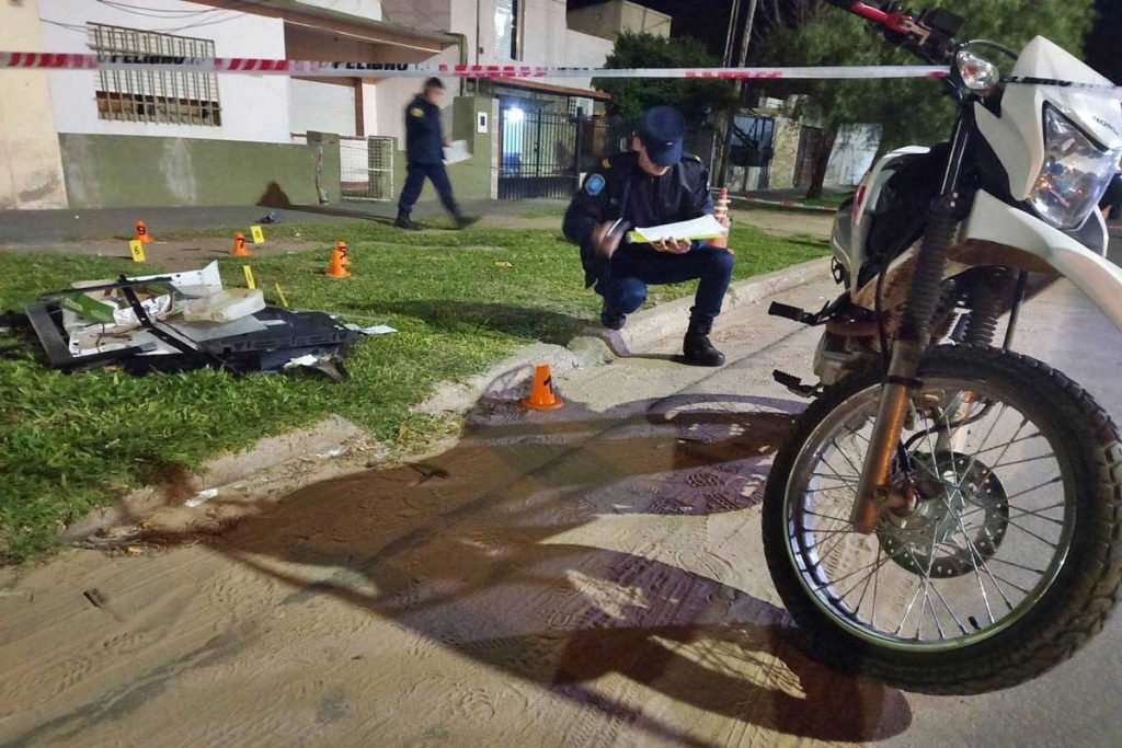 Concordia: Intenso tiroteo en barrio Universidad dejó dos heridos: Uno está grave