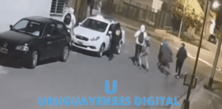 Detenidos por dañar un vehículo en pleno centro