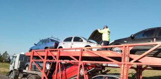 Chofer oriundo de nuestra ciudad transportaba autos con documentación apócrifa