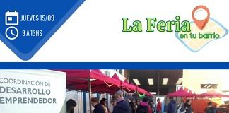 «La Feria en tu Barrio» llega nuevamente al barrio 192 Viviendas