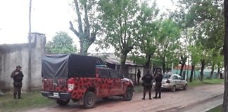 Tres allanamientos simultáneos en barrio el brillante