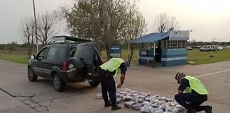En operativo de control secuestran mercadería sin declarar