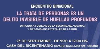 Se abordará la trata de personas y el delito invisible en Colón