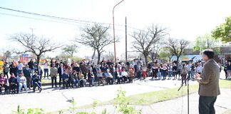 Plantaron Memoria en el Día de las y los Estudiantes Secundarios