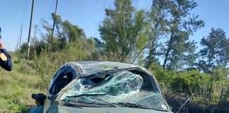Villa del Rosario: Accidente de tránsito y vuelco