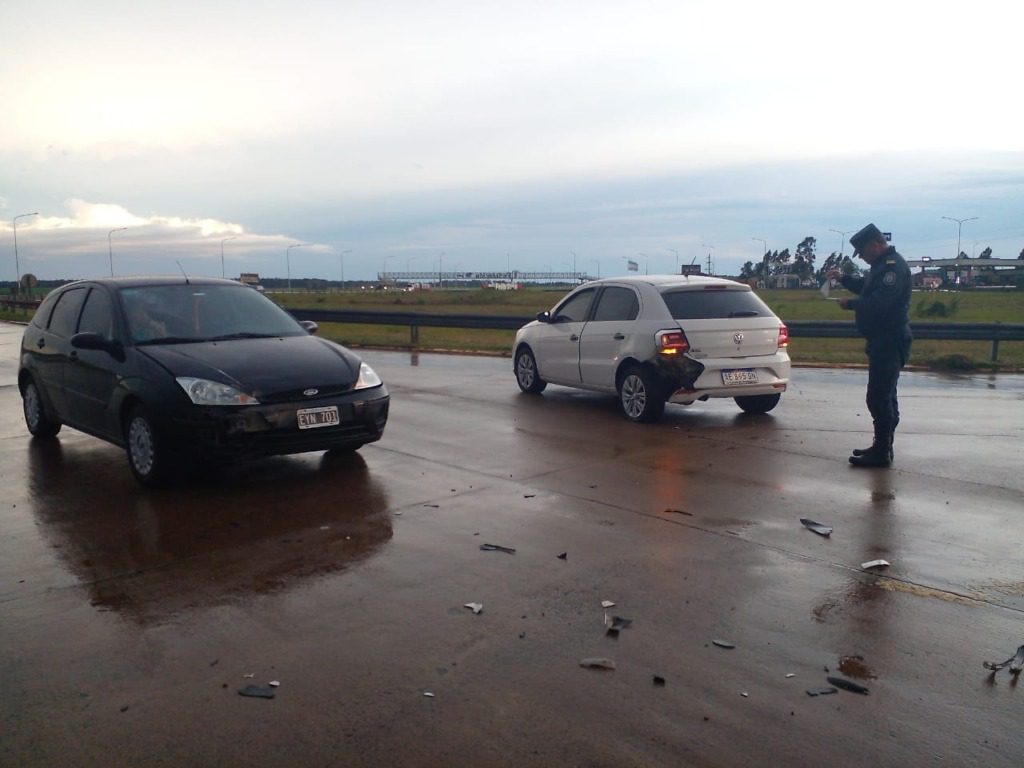 Accidente de tránsito en la Autovía