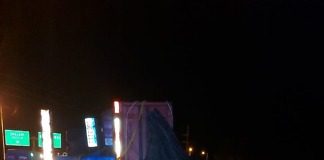 Vuelco en la Autovía Gervasio Artigas