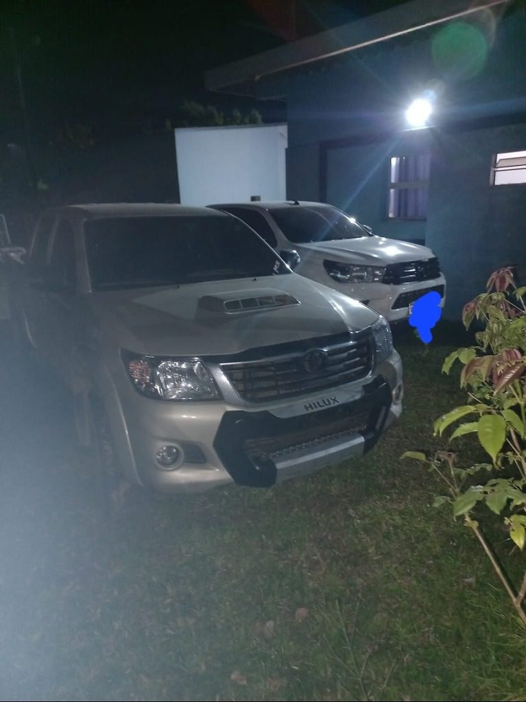 Secuestran camionetas relacionadas a picadas ilegales