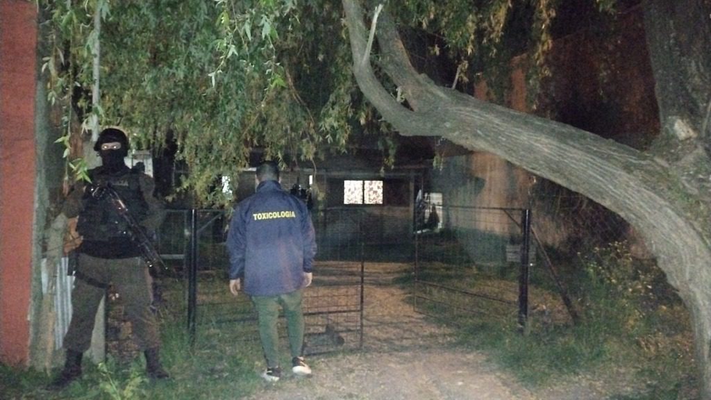 Villaguay: Allanamiento por Narcomenudeo