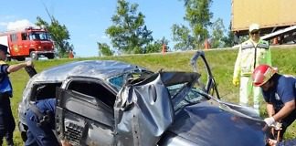 Ceibas: Trágico accidente en la Autovía, una mujer perdió la vida