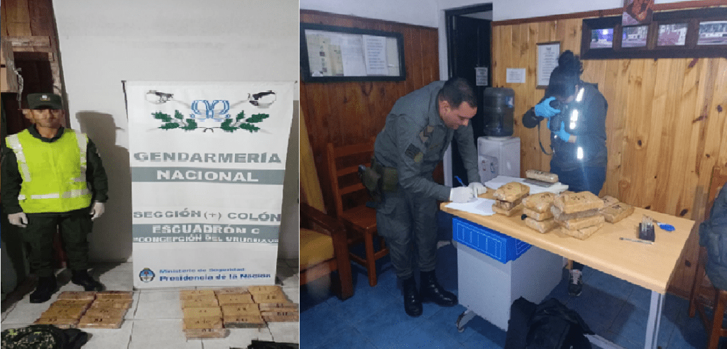 San José: Gendarmería nacional, realizo importante procedimiento