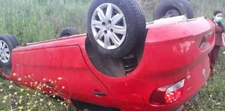 Tres lesionadas en un Vuelco sobre ex ruta 26