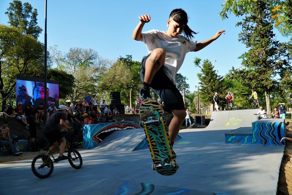 Fue inaugurada en Colón una pista de Skate y BMX